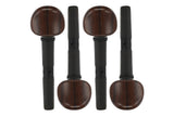 Wittner Finetune-Peg violino 1/2-1/4, Ø 7,2 mm, 4 pezzi, color palissandro