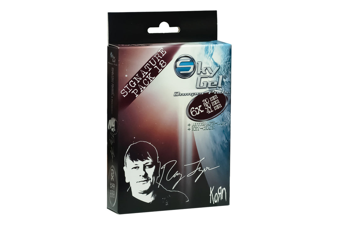 SKY Music Pad per batteria Signature Edition Ray Luzier - Wine Red (SG18RLWR)