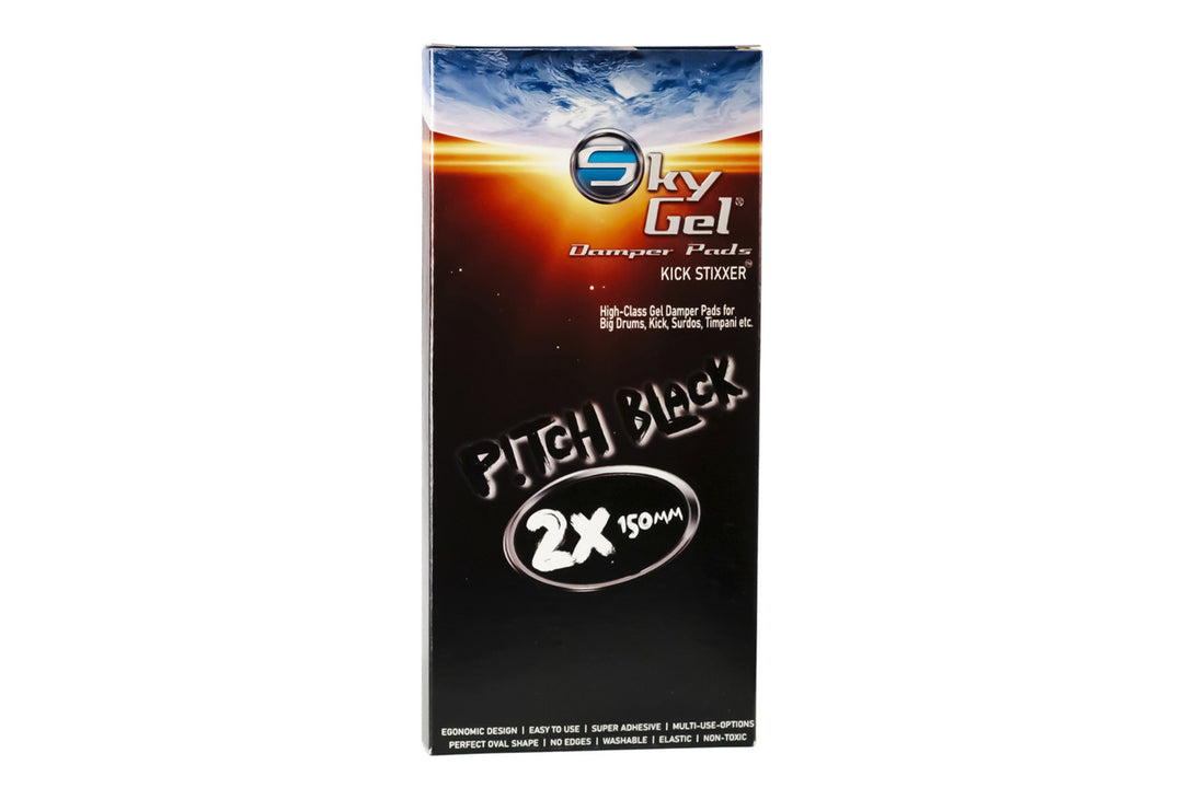 SKY Music Pad smorzatori SkyGel Kick StiXXer - Pitch Black (SGKIPD)