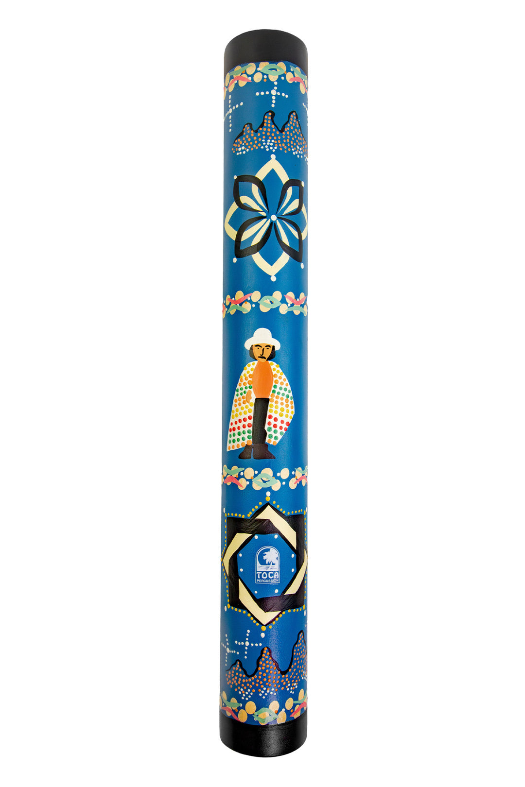 Toca Rainstick Everpour - 24" - Blu Huaso (T-RAIN-EP-24BH)