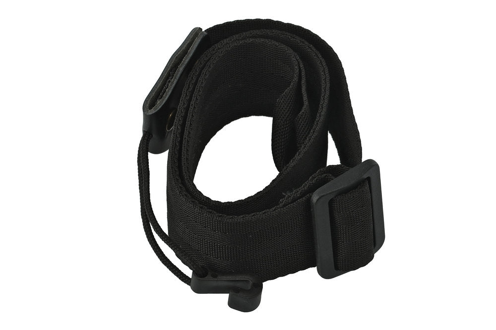 Fascia per buca Fire & Stone per chitarra classica, nylon nero, 50 mm