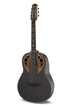 Adamas E-Acoustic Chitarre ADAMAS U581T-FM Mid-Depth Non-Cutaway - Black Satin Copper Metal Flake (U581T-FM-G)