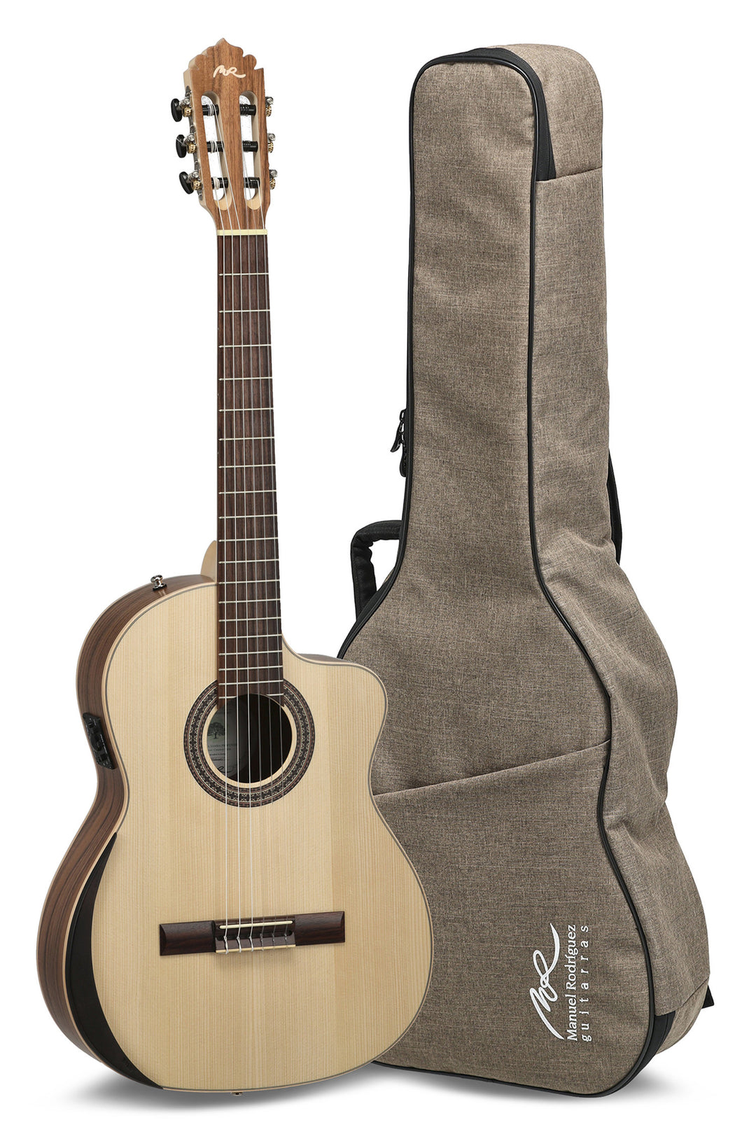 Samba elettroacustica Serie ECOLOGÍA Manuel Rodriguez - E-Acoustic Samba Profundo (Cutaway, truss rod)