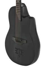 Adamas chitarra E-Acoustic 1598-MEIII Melissa Etheridge Signature Mid Cutaway a 12 corde - Black Satin (1598-MEIII)