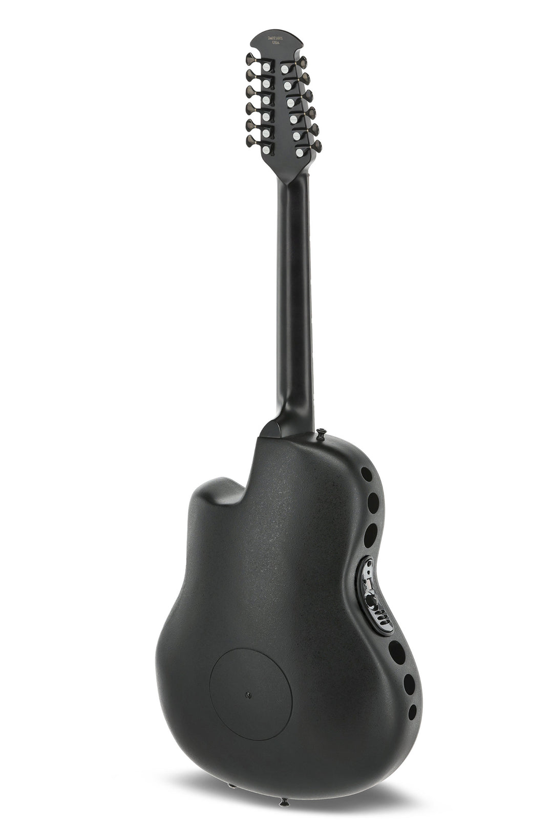 Adamas chitarra E-Acoustic 1598-MEIII Melissa Etheridge Signature Mid Cutaway a 12 corde - Black Satin (1598-MEIII)