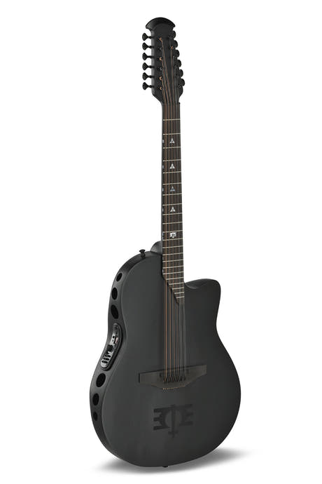 Chitarra elettroacustica Adamas 1598-MEIII, Black satinato