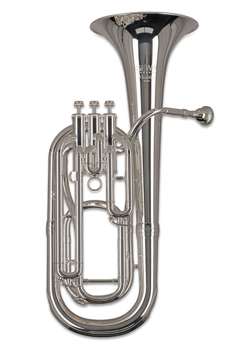 GEWA Ambition BH650S flicorno baritono in Sib, argentato