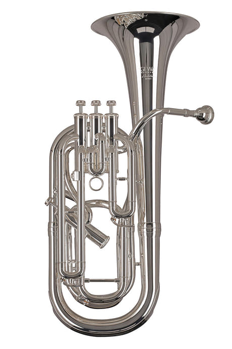 GEWA Ambition BH651S flicorno baritono in Sib, argentato