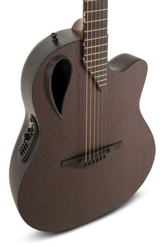 Adamas E-Acoustic chitarre Adamas MD80-NWT Mid-Depth Contour Cutaway - NTW Red Reflection (MD80-2R-G)