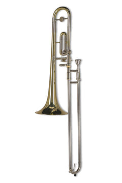 GEWA Ambition TB650 trombone per bambini in Sib/Do, vernice trasparente