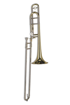 GEWA Vision TB342F trombone tenore in Sib/Fa, campana in ottone giallo