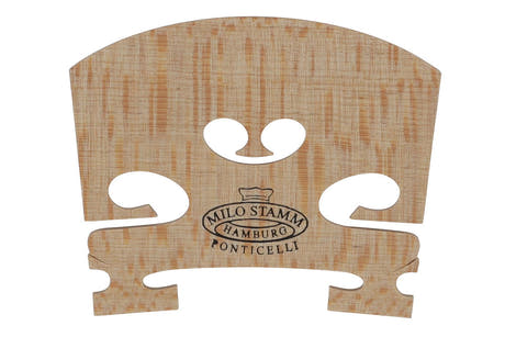 Milo Stamm Royal ponticello per violino modello A, 4/4, cuore basso, 42 mm