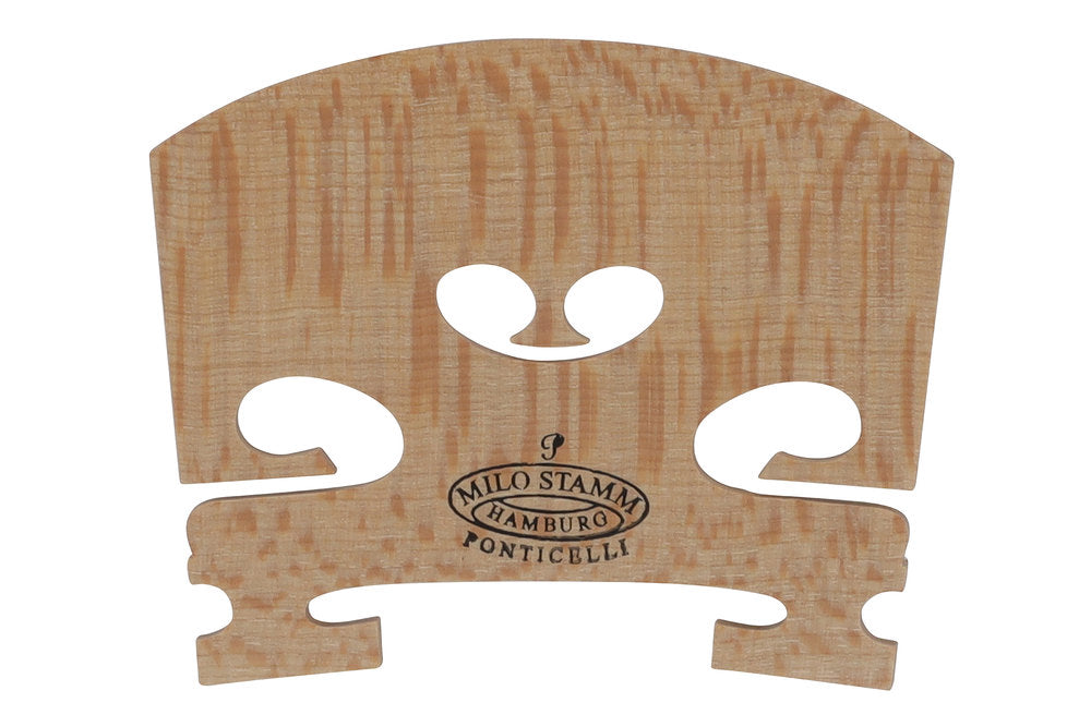 Milo Stamm Premium ponticello per viola modello A, cuore basso, 48 mm