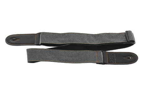 Tracolla per chitarra GEWA New Colours, grigio acciaio, tessuto, 60 mm