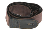 GEWA Chitarre Cinghie Nuovi colori - marrone terra (60 mm)