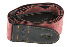 GEWA Cinghie per Chitarre New Colours - red berry (60 mm)