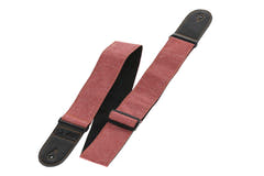 GEWA Cinghie per Chitarre New Colours - red berry (60 mm)