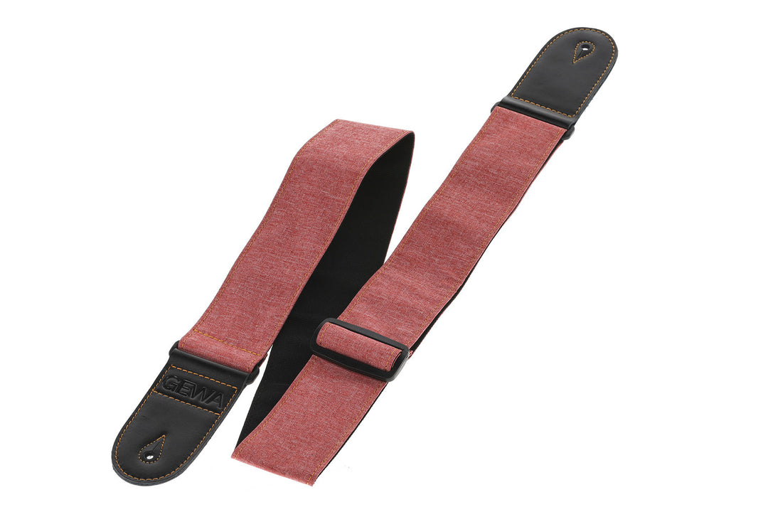 GEWA Cinghie per Chitarre New Colours - red berry (60 mm)