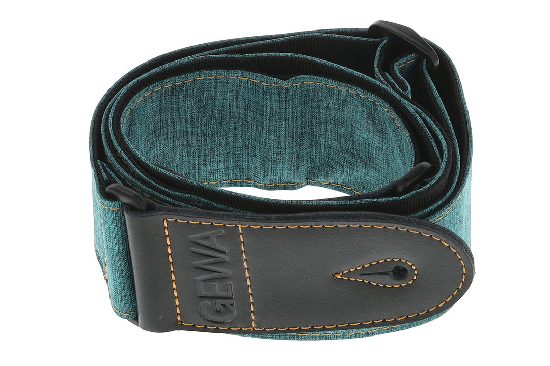 GEWA Guitar Straps New Colours - bright teal (60 mm)