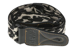 GEWA Cinghie per chitarra GEWA Animal Edition - Panther (50 mm)