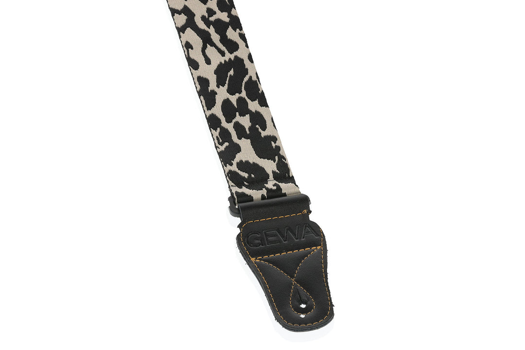 GEWA Cinghie per chitarra GEWA Animal Edition - Panther (50 mm)