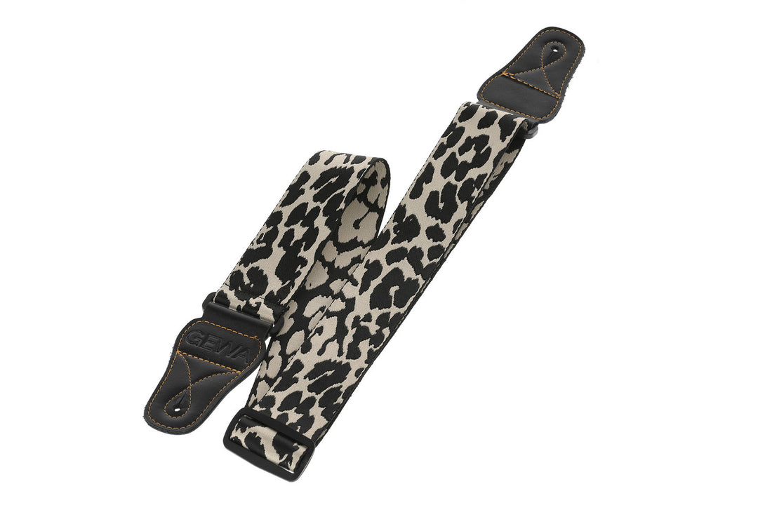 GEWA Cinghie per chitarra GEWA Animal Edition - Panther (50 mm)