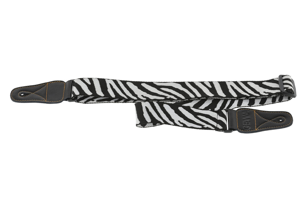 GEWA Guitar Straps GEWA Animal Edition - Zebra (50 mm)