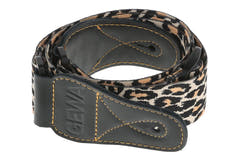 GEWA Chitarre Cinghie GEWA Animal Edition - Leopardo (50 mm)