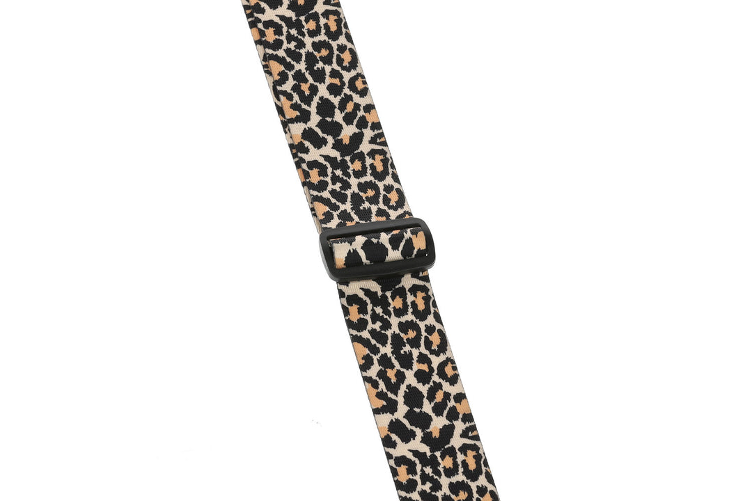 GEWA Chitarre Cinghie GEWA Animal Edition - Leopardo (50 mm)