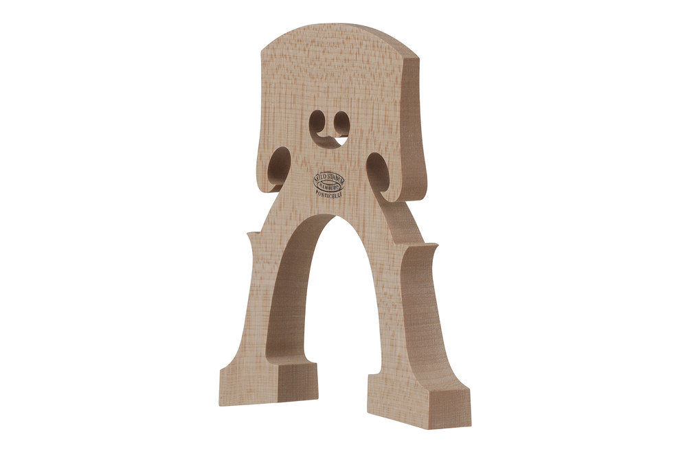 Milo Stamm Standard mentoniera per violoncello modello B, 4/4, 88 mm