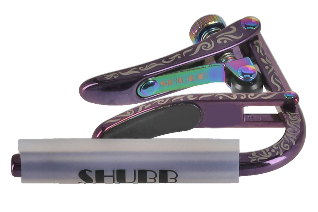 Shubb Shubb 50th Anniversary Capo Violet Sky C2vs - chitarra classica (C2vs)