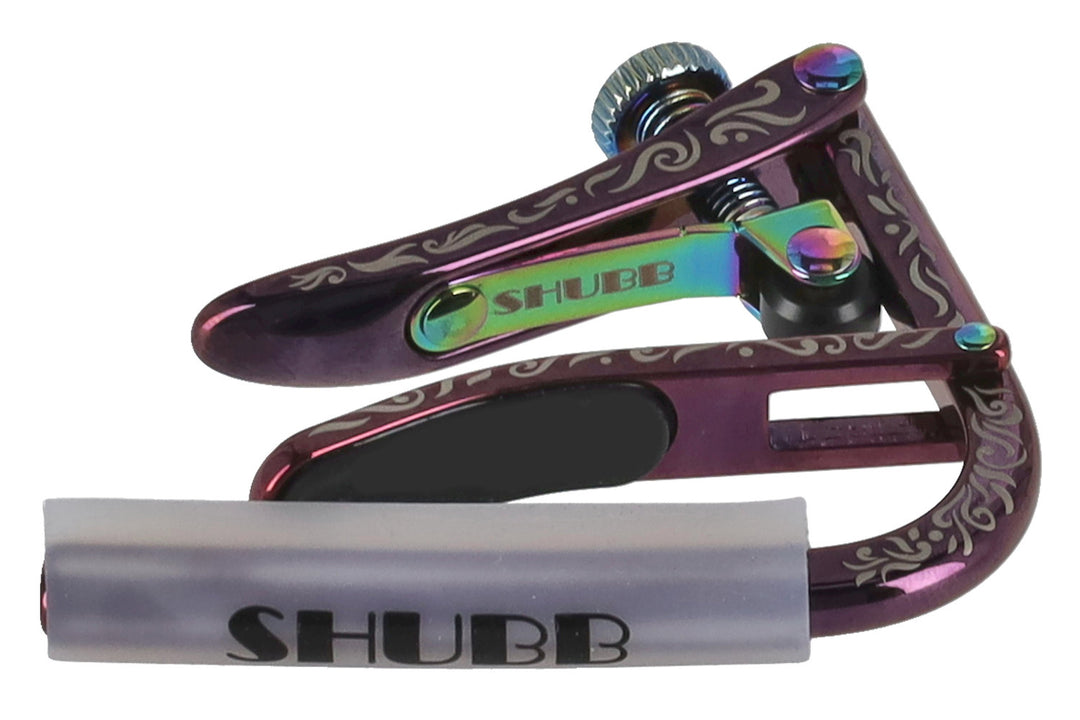 Shubb Shubb 50th Anniversary Capo Violet Sky C2vs - Chitarra acustica/elettrica (C1vs
C1vs)