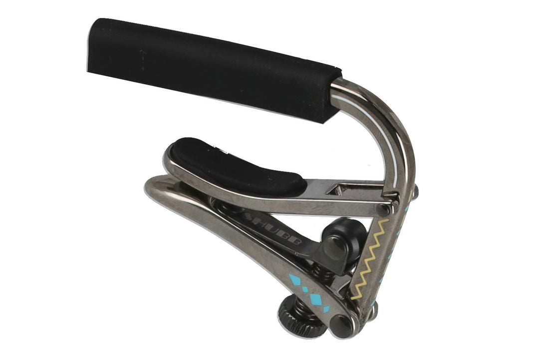 Shubb Shubb 50th Anniversary Capo Violet Sky C2vs - Chitarra acustica/elettrica (C1d)