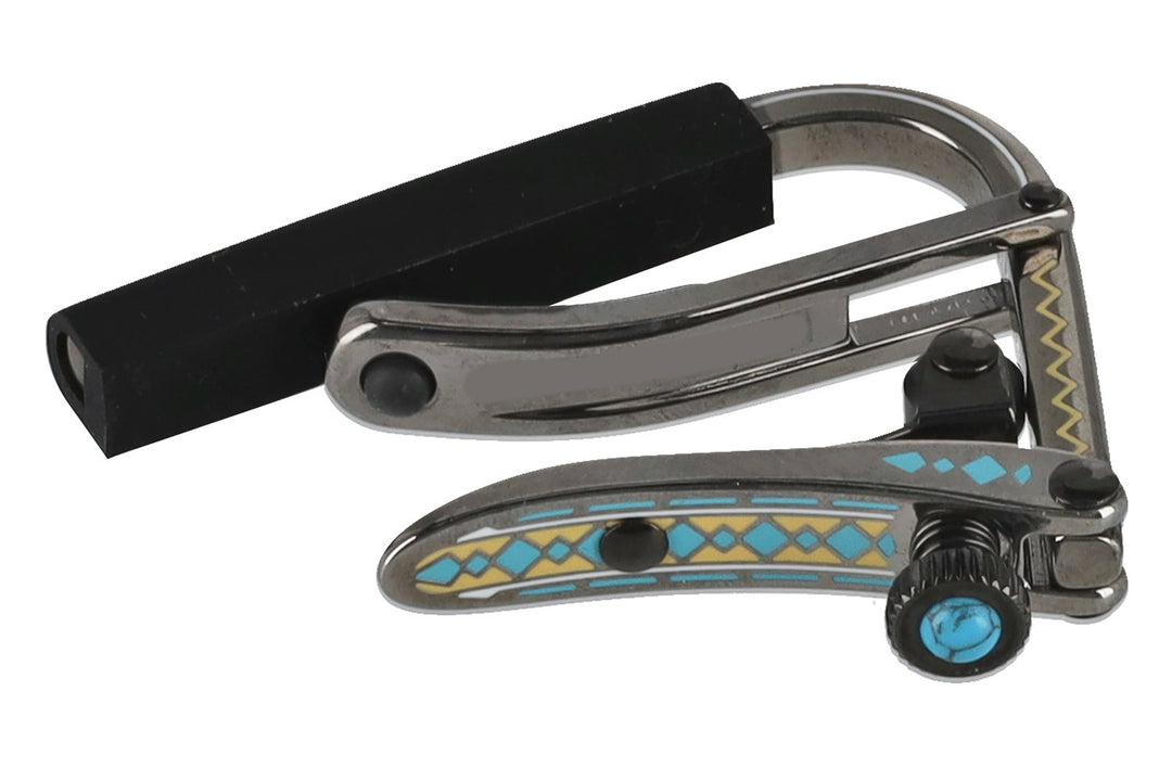 Shubb Shubb 50th Anniversary Capo Violet Sky C2vs - Chitarra acustica/elettrica (C1d)