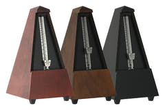 Wittner Metronomo a forma di piramide - Color mogano. Highgloss 810