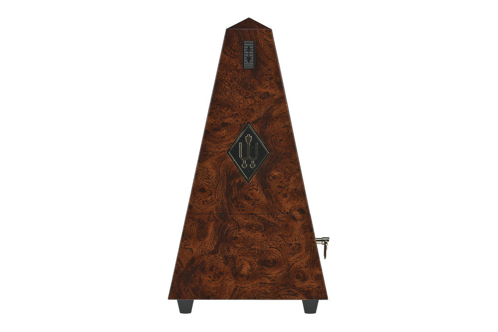 Wittner metronomo a piramide Designer Series 845001, legno burl