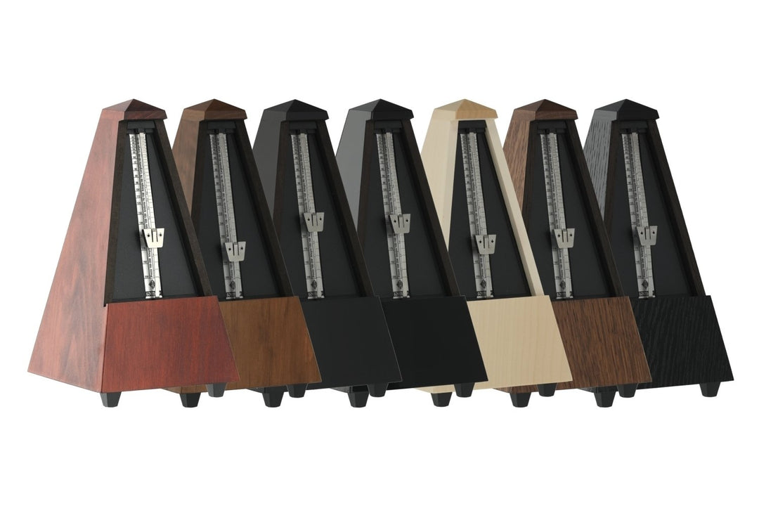 Wittner Metronomo a forma di piramide - Nutbrown. Highgloss 813