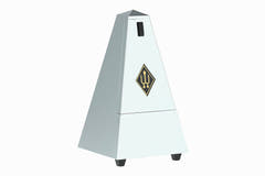 Wittner Metronomo a forma di piramide - Argento opaco brillante 845202