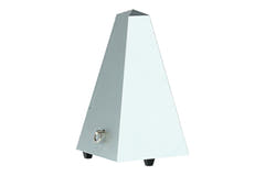 Wittner Metronomo a forma di piramide - Argento opaco brillante 845202