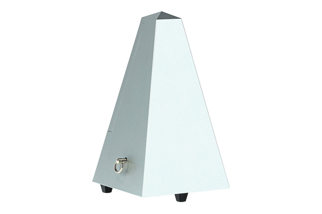 Wittner Metronomo a forma di piramide - Argento opaco brillante 845202