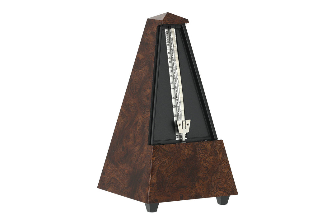 Wittner Metronome a forma di piramide - Legno root 855001