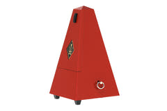 Wittner Metronome Pyramid shape - Dark rosso opaco 845201