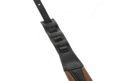 GEWA tracolle per chitarre Prestige 85 imbottite Security Locks - marrone/nero