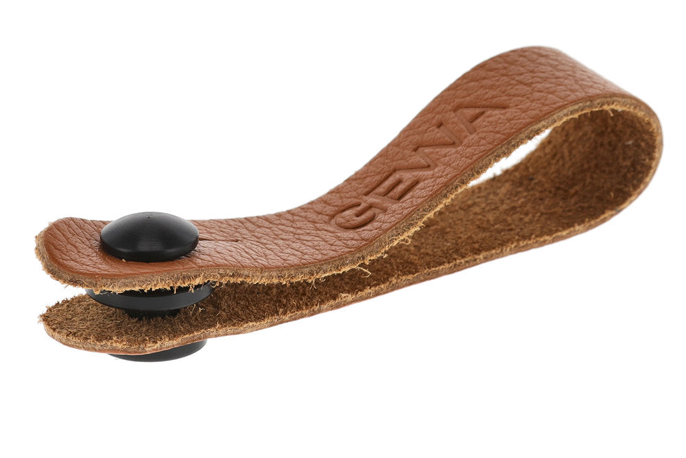 GEWA Tie Strap anello per tracolla da chitarra, pelle, marrone