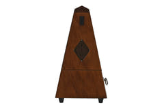 Wittner Metronome forma piramidale - marrone noce opaco 803M