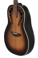 Ovation E-Acoustic Guitar Pro Series Elite Deep Bowl Non-Cutaway - Sunburst (1718-1-G)