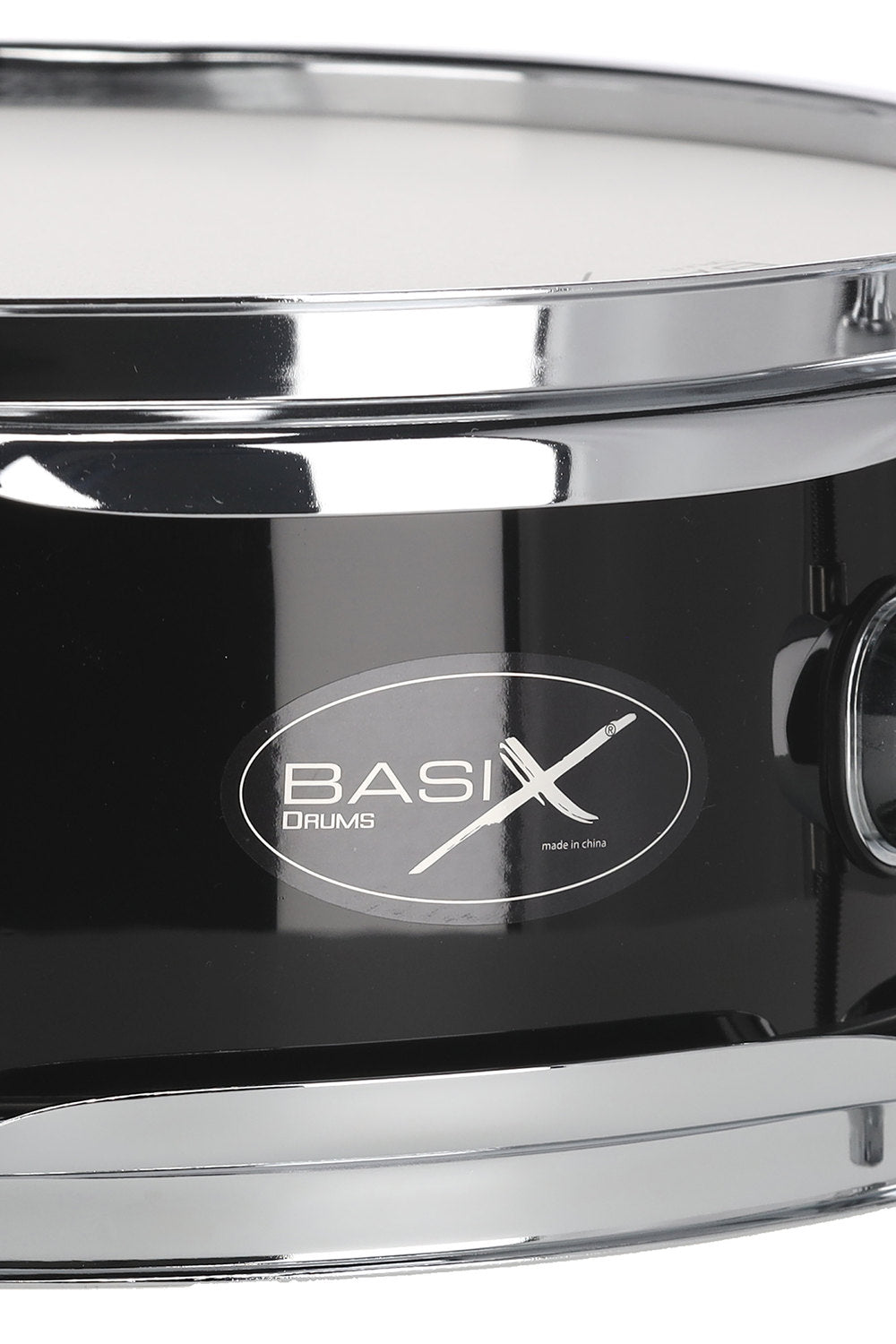 Basix Classic Wood rullante 12" x 4,5", pioppo, nero