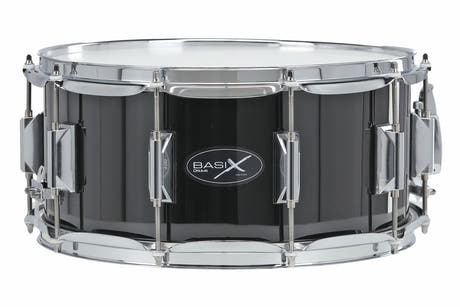 Basix Classic Wood rullante 14" x 6,5", pioppo, nero