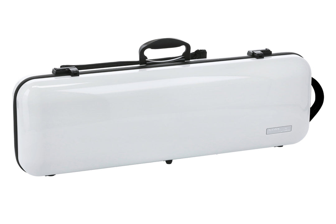 GEWA custodia per Violini Air 2.1 - White highgloss (con maniglia laterale)