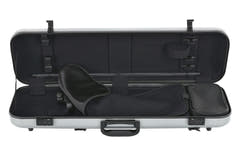 GEWA Custodia per violino Air 2.1 - Silver metallico High lucido